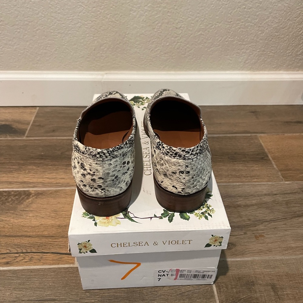 Chelsea & Violet snake skin loafer - Picture 5 of 5